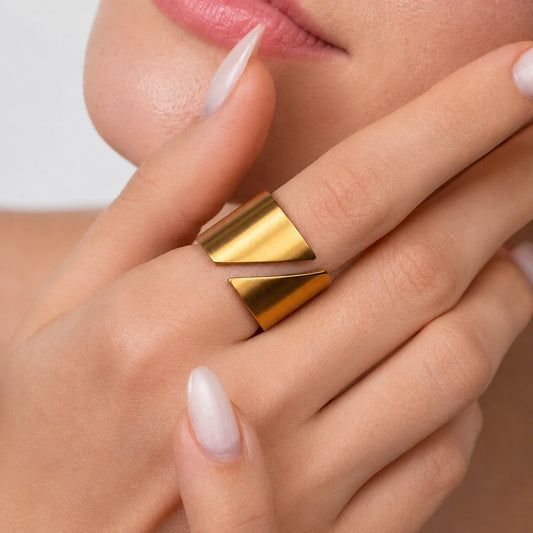 Sculpted Wrap Ring