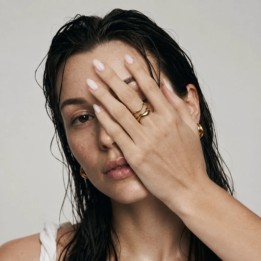 Sculpted Wave Ring