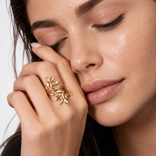 Leaf Wrap Ring
