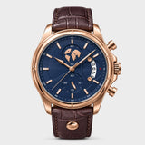 Rose Gold / Blue