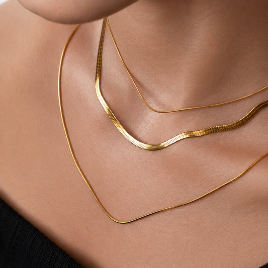 Triple Layer Mesh Necklace