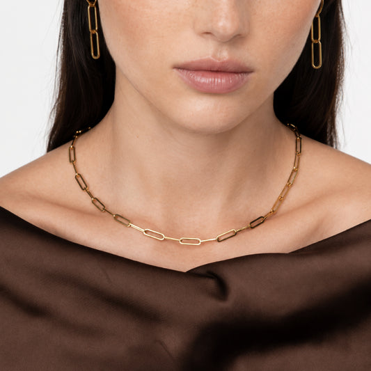 Essential Paperclip Chain Necklace
